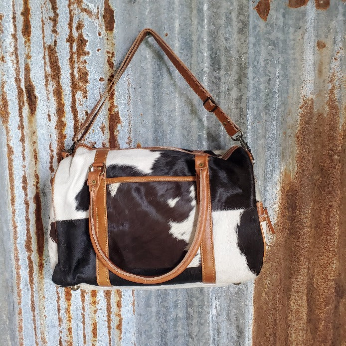 Myra cowhide best sale duffle bag